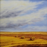 Late Afternoon (Hay Bales)