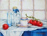 Still Life with Cocktail Tomatoes